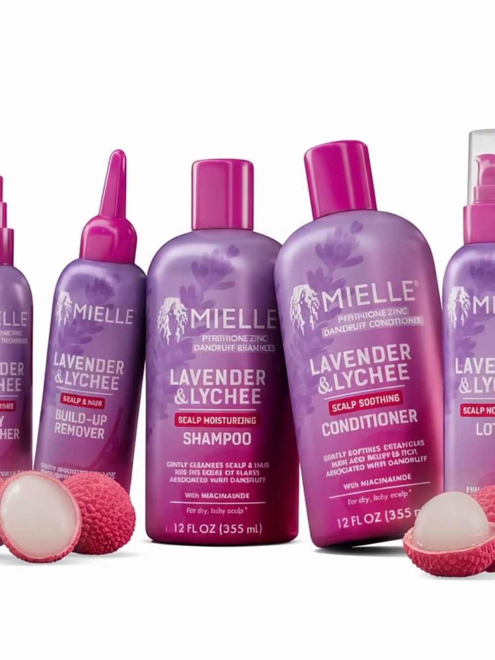 Mielle Lavender & Lychee Scalp Moisturizing Shampoo - Purple